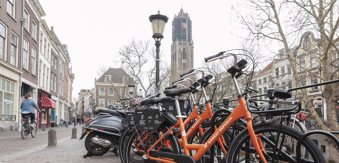 Utrecht deelfietsen