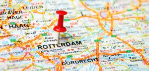 Kaart Rotterdam