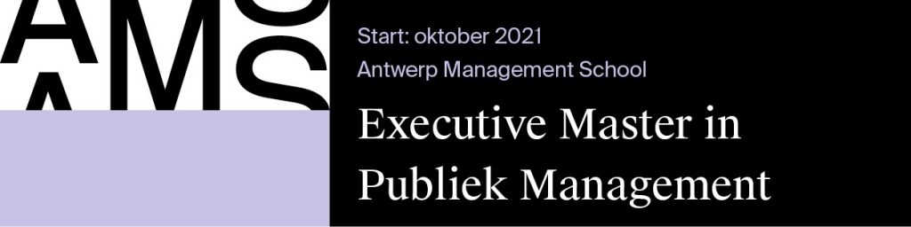 Antwerp Management School Master Publiek Management banner Gemeente_nu