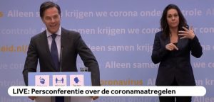 Eerste stap persconferentie over coronamaatregelen 20 april