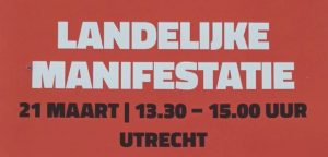 Landelijke Manifestatie Utrecht 21 maart 2025 cao Gemeenten