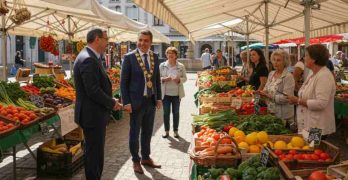 burgemeester in gesprek