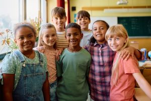 kinderen in de klas